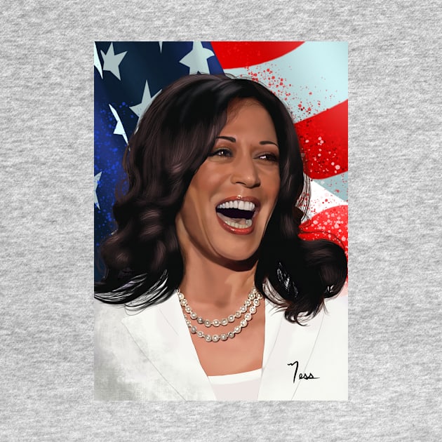 Vice President Kamala Harris by NESSHEAD